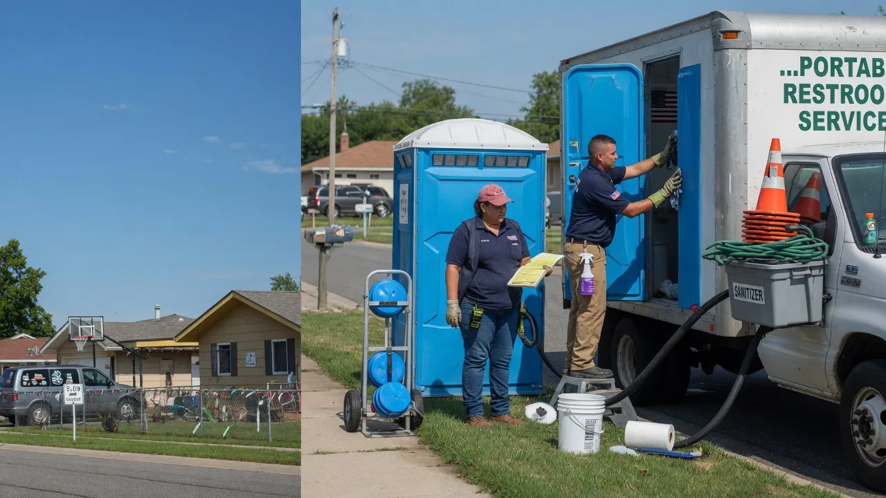 Portable Toilet Rental in Eola, TX near me
